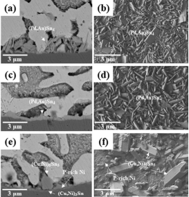 激光焊接后的焊點(diǎn)SEM圖。